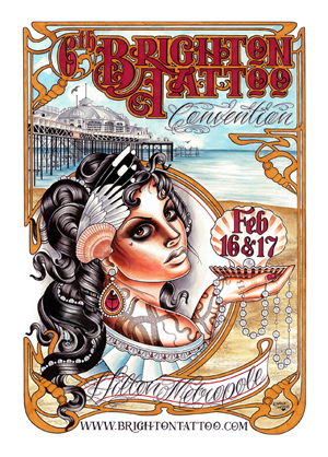 Brighton Tattoo Convention @ The Hilton Metropole, Feb Sat-Sun 16-17