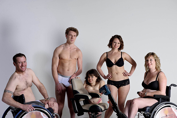 Local Charity UNDRESS Disability for 2014 Calendar